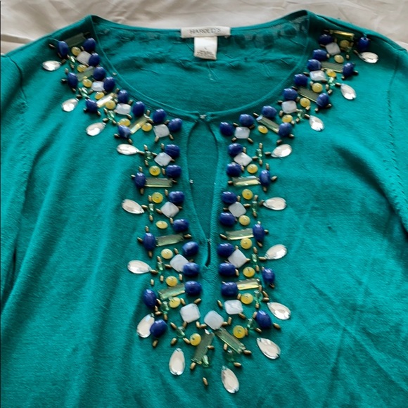 Harolds bejeweled blouse - Picture 3 of 7